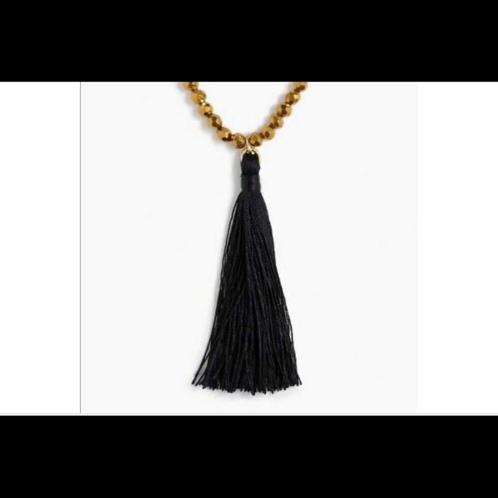 J.Crew Long Tassel Necklace
